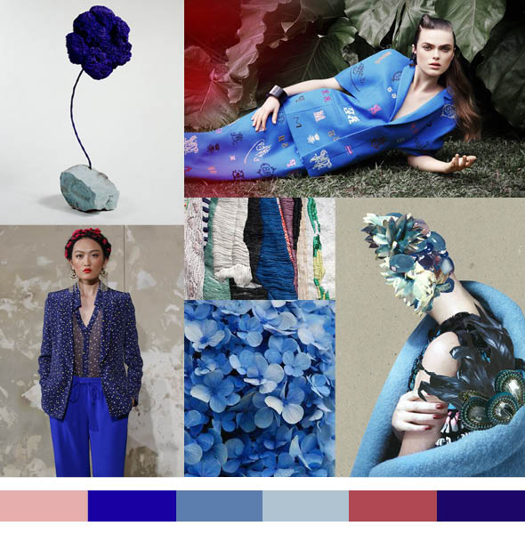 Color | Klein Blue - Pattern People
