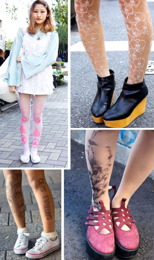 Trend Alert! Tattoo Tights - Pattern People