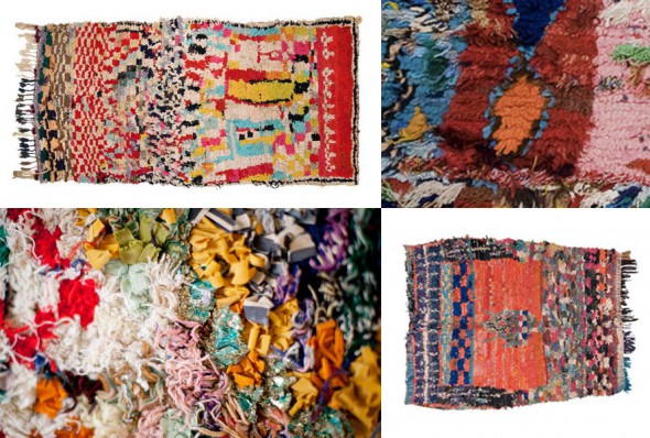 boucherouite rugs via pinterest